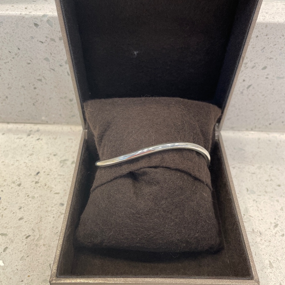 Cristofle Paris silver bangle